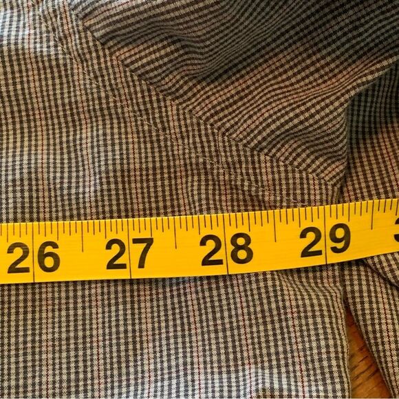 Eddie Bauer Cotton Button Up Pockets Shirt Men's Gray Plaid XXL. - Picture 9 of 12